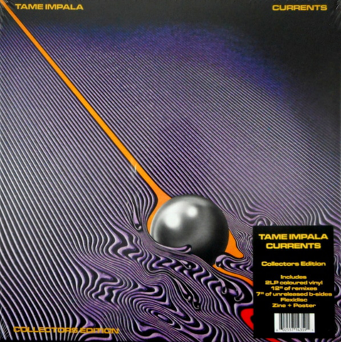 Tame Impala - Currents (Collector's Edition Box Set, 2xLP Coloured, 12" Vinyl, 7" Vinyl, Flexidisc, Zine + Poster)