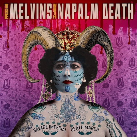 The Melvins & Napalm Death - Savage Imperial Death March (LP)