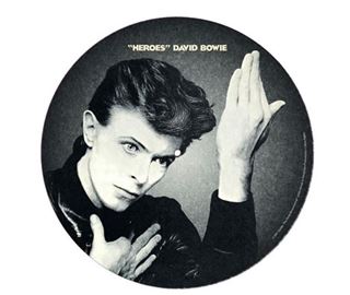 David Bowie: Heroes - Officially Licensed Record Slip Mat