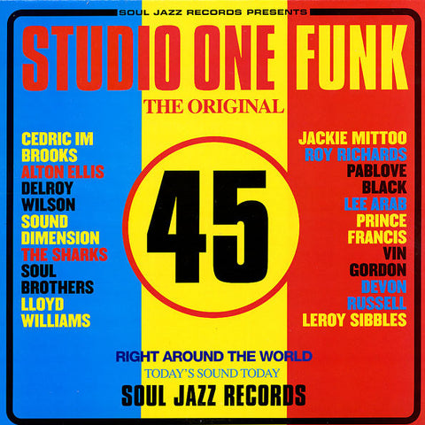 Soul Jazz Records Presents - Studio One Funk (2xLP Gatefold, Transparent Red)