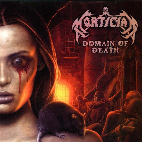 Mortician - Domain Of Death (LP, Orange Krush w/Splatter)
