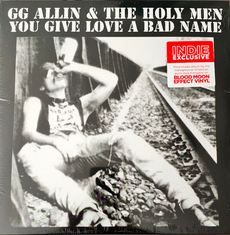 GG Allin & The Holy Men – You Give Love A Bad Name (LP)