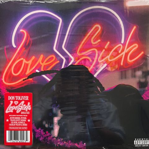 Don Toliver - Love Sick (2xLP, Gatefold, Deluxe Translucent Red Glitter)