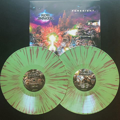 Rob Shaker - Foresight (LP, Green/Red Splatter, USED, NM+)