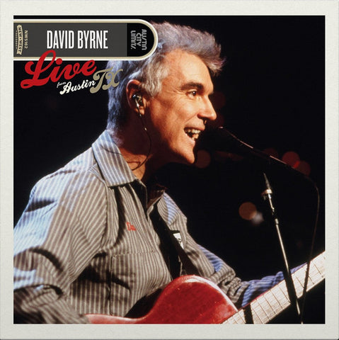 David Byrne - Live From Austin TX (2xLP, Gatefold)