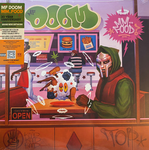 MF DOOM - MM..Food (2xLP Gatefold, 20 Year Anniversary, 3-Colour Marble)