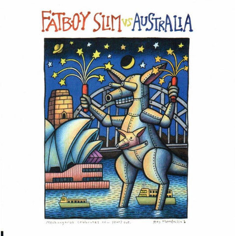 Fatboy Slim - Fatboy Slim vs Australia (LP, Limited Edition Green & Gold Splatter Vinyl)