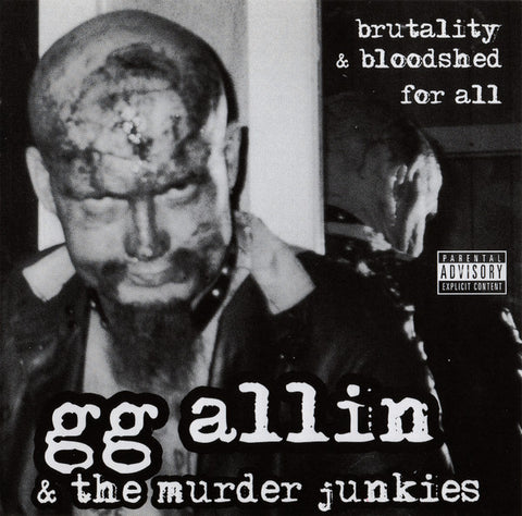 GG Allin - Brutality & Bloodshed For All (LP, Coloured Vinyl)