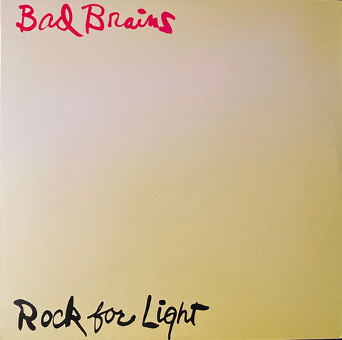 Bad Brains - Rock For Light (LP, Original 1983 Mix)