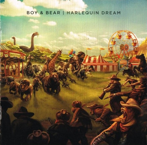 Boy & Bear - Harlequin Dream (LP, 10th Anniversary Limited Edition Transparent Blue Vinyl)