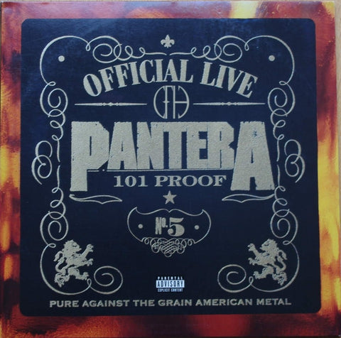 Pantera - Official Live: 101 Proof (2xLP, Gatefold)