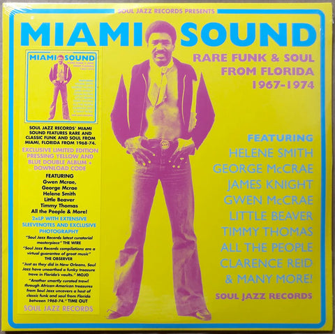 Soul Jazz Records Presents - Miami Sound: Rare Funk From Florida 1967 - 1974 (2xLP)